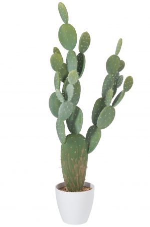 Plante artificiale si uscate - Cactus artificial, Plastic, Verde, 60x24.5x130 cm