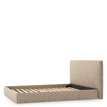 Cadru de pat Ashford Beckett bej |L. 237 | W. 210 | H. 110 | min H. 31 cm  [3]