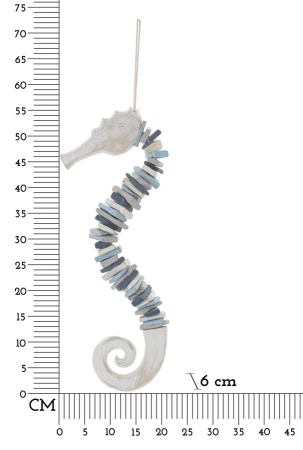 Calut de mare suspendat, 22x6x55 cm, colorat [5]