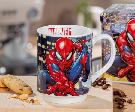 Cana, Marvel - Spider-Man, Porțelan, multicolor, PU 3, H. 10 cm, D. 8 cm [3]