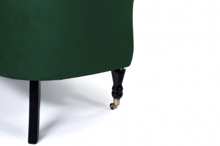 Canapea 3 locuri Filip Chesterfield, verde, 196x82x82 cm [9]