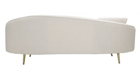 Canapea 3 locuri, Oslo cu perne, Crem 185X84X68 cm [8]