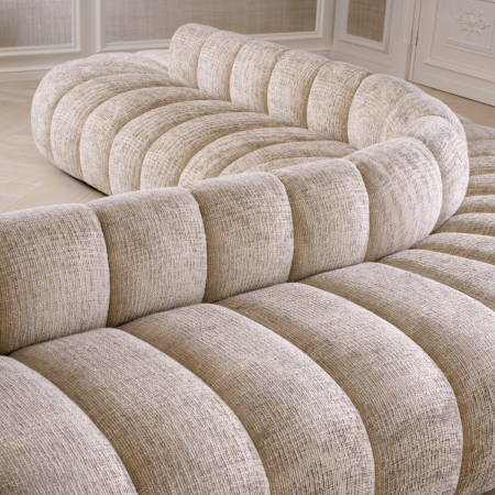 Canapea Alison, bej (creststone), Dimensiuni: W. 331 | D. 331 | H. 60 | SD. 55 | SH. 41.5   [1]