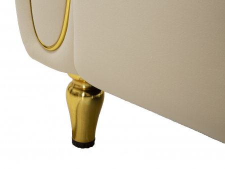 Canapea, ALMA, crem, perne incluse 155x81x71 cm [9]