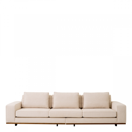Canapea auriuora L nuoro bej, Dims: W. 286 | D. 110 | H. 80 | SD. 60 | SH. 40 | AH. 52  (CM) [2]