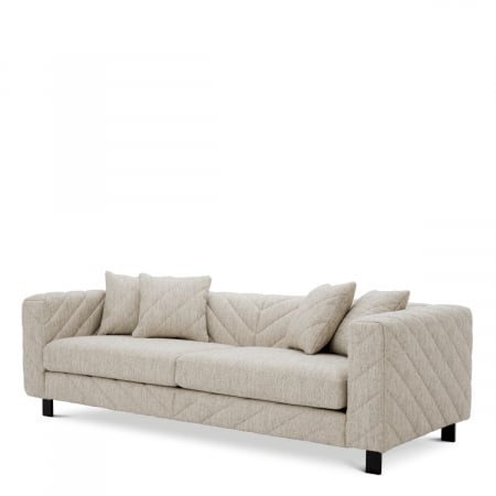 LIVING - Canapea Avellino splendoare gri deschis