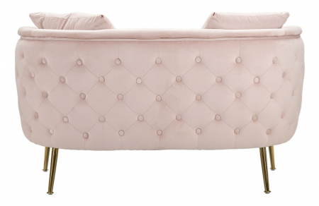 Canapea Bucuresti, Roz, Cm 127X74X73 [5]