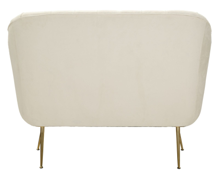 Canapea Budapest crem cu perne 130x83x91 cm [4]
