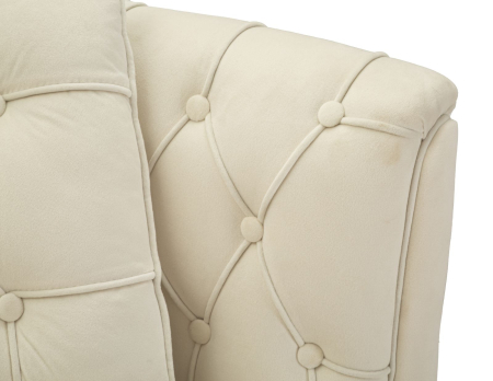 Canapea Budapest crem cu perne 130x83x91 cm [6]