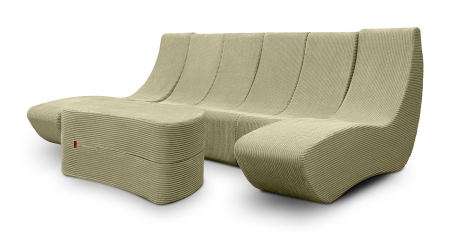 Canapea Cheesecake modulara extensibila [1]