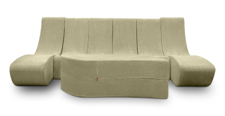 LIVING - Canapea Cheesecake modulara extensibila