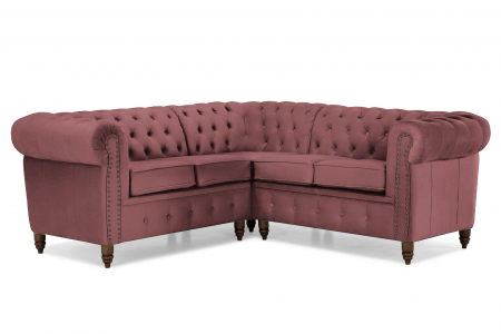SALE % - Coltar Chesterfield, Roz, 205x80x86 cm