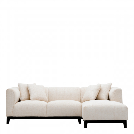 Canapea Corso Lounge dreapta lyssa off-white, Dims: W. 232 | D. 163 | min D. 93 | max D. 163 | H. 72 | min SD. 65 | max SD. 135 | SW. 186 | SH. 46 | AH. 72  (CM) [2]