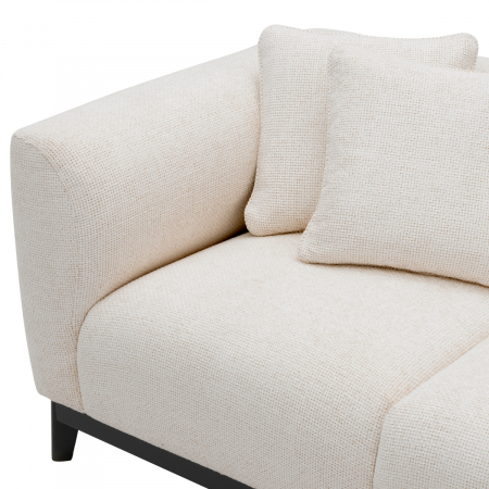 Canapea Corso Lounge dreapta lyssa off-white, Dims: W. 232 | D. 163 | min D. 93 | max D. 163 | H. 72 | min SD. 65 | max SD. 135 | SW. 186 | SH. 46 | AH. 72  (CM) [6]