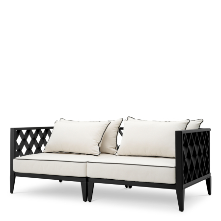 TERASA SI GRADINA - Canapea de exterior Ocean Club S din panza Sunbrella neagra