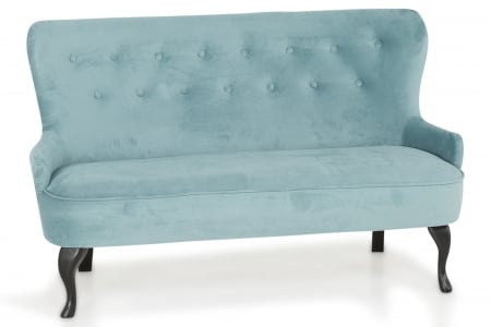 Canapea Diana 2H, Turcoaz, 140xx86x67 cm