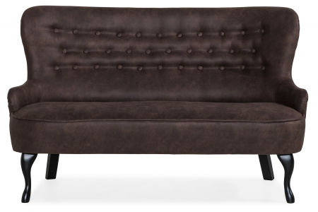 Canapea Diana 3H, Maro Vintage, 140x86x67 cm [3]