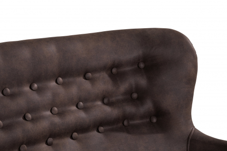 Canapea Diana 3H, Maro Vintage, 140x86x67 cm [7]
