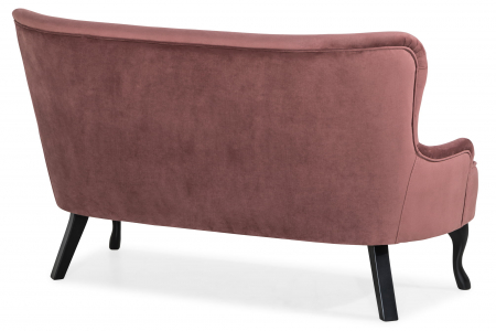 Canapea Diana 3H, Roz inchis, 140x86x67 cm [4]