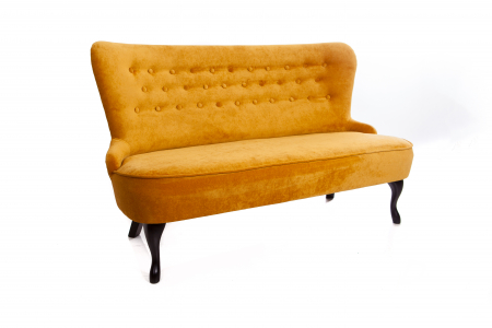 Canapea Diana 3L, Galben, 140xx86x67 cm [1]
