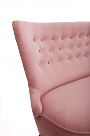 Canapea Diana 3L, Roz, 140xx86x67 cm [2]