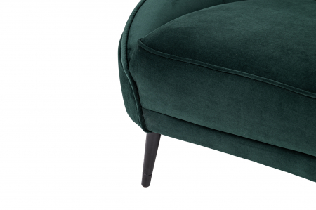 Canapea Elisabeth, textil verde, 174x82x82 [10]