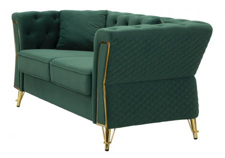 Canapea, EMY, verde, perne incluse 162x83x76 cm [6]