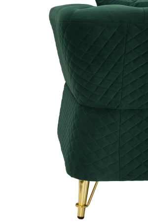 Canapea, EMY, verde, perne incluse 162x83x76 cm [10]