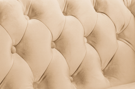 Canapea extensibila Chesterfield, 3 locuri, Bej, 203x80x86 cm [8]