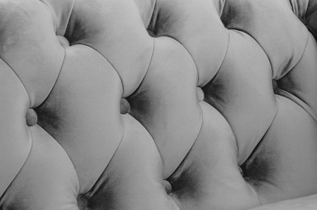 Canapea extensibila Chesterfield, 3 locuri, Gri, 203x80x86 cm [8]