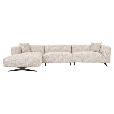 Canapea  Hoxton 3-locuri+ sezlong stanga (Be Trendy 01 Nature) [3]
