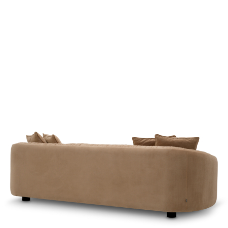 Canapea Jameson amaro camel |W. 241 | D. 100 | H. 64 | SD. 65 | SW. 171 | SH. 39 | AH. 55 cm [2]