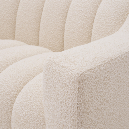 Canapea Kelly XS crem bouclé [3]