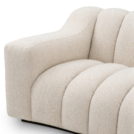Canapea Kelly XS Kempton bej |W. 194 | D. 112 | H. 78.5 | SD. 64 | SW. 144 | SH. 46 | AH. 63 cm  [4]