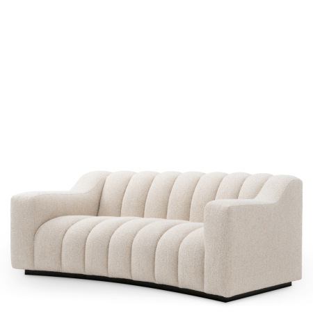 LIVING - Canapea Kelly XS Kempton bej |W. 194 | D. 112 | H. 78.5 | SD. 64 | SW. 144 | SH. 46 | AH. 63 cm 