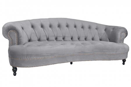 Canapea Clara, Gri, 210x70x80 cm [1]