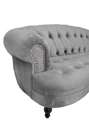 Canapea Clara, Gri, 210x70x80 cm [3]