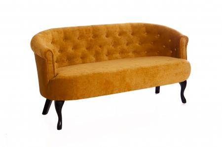 SALE % - Canapea Mada, Galben, 140x74x68 cm