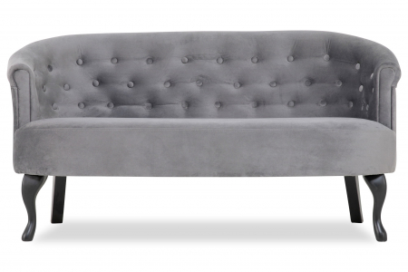 Canapea Mada, Gri, 140x74x68 cm [12]