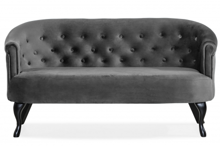 Canapea Mada, Gri inchis, 140x74x68 cm [4]