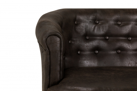 Canapea Mada, Maro Vintage, 140x74x68 cm [8]