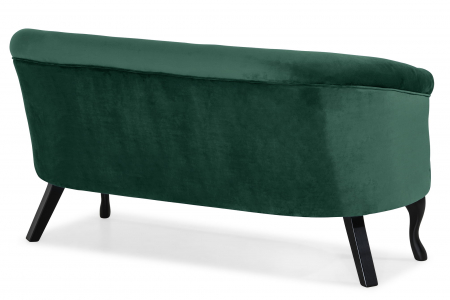 Canapea Mada, Verde inchis, 140x74x68 cm [6]