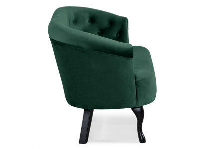 Canapea Mada, Verde inchis, 140x74x68 cm [5]