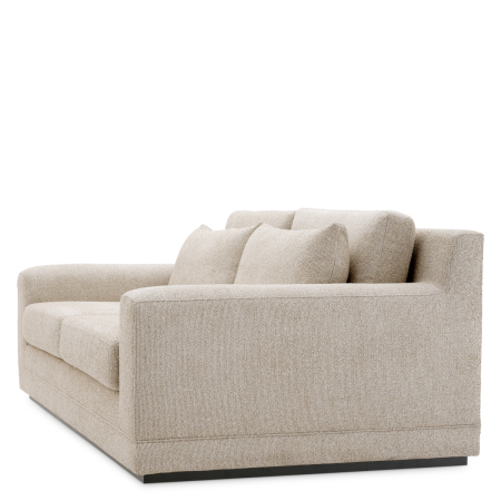Canapea Manhattan S palmer bej |W. 202 | D. 122 | H. 85 | SD. 64 | SW. 160 | SH. 45 | AH. 60 cm  [3]