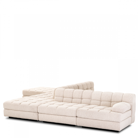 Canapea Modulară Dean bouclé crem - Stânga [9]