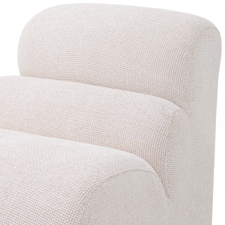 Canapea modulară Lindau colț exterior lyssa off-white, Dims: W. 104 | D. 98 | H. 68 | SD. 49 | SH. 42  (CM) [4]