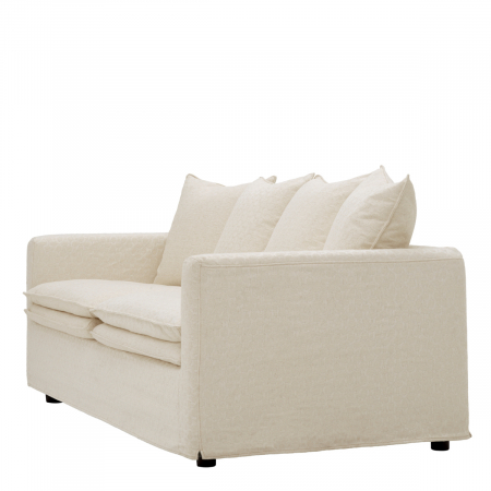 Canapea Montgomery raza de soare off-white, Dims: W. 210 | D. 100 | H. 91 | SD. 76 | SH. 48 | AH. 65  (CM) [4]