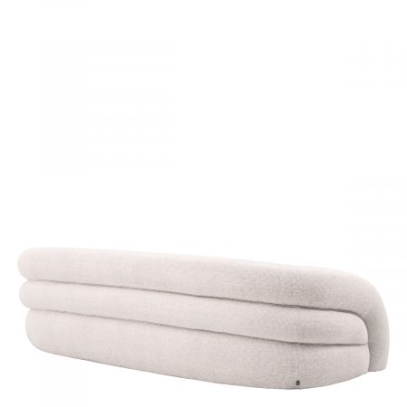 Canapea Novelle lyssa off-white, Dims: W. 230 | D. 92 | H. 65 | SD. 69 | SH. 39 | AH. 60  (CM) [3]