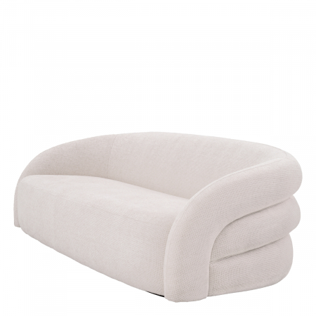 Canapea Novelle lyssa off-white, Dims: W. 230 | D. 92 | H. 65 | SD. 69 | SH. 39 | AH. 60  (CM) [4]