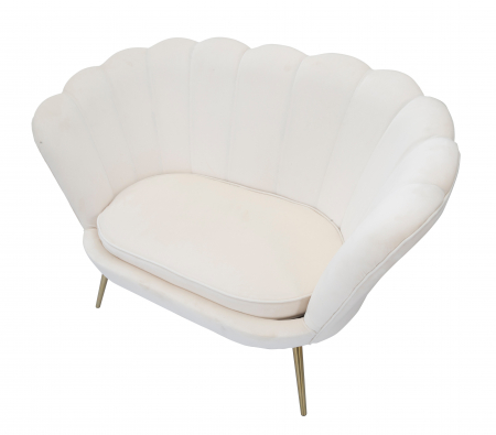 Canapea VIENNA CREMA CM 130X74X84, Mauro Ferretti [2]